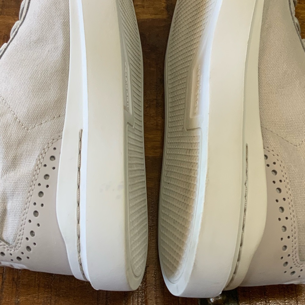 Cole Haan GrandPro Rally T-Toe Sneaker Casual Light Grey Mens Size 8 1/2 C36747 - Picture 5 of 12